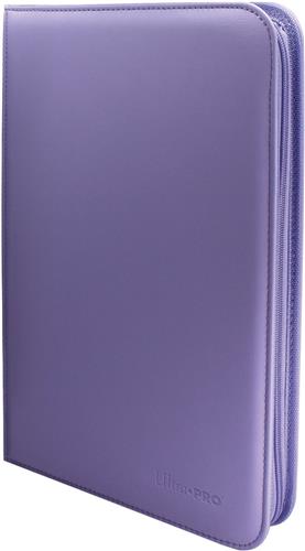 Vivid 9-Pocket Zippered PRO-Binder: Purple (Verzamelmap)