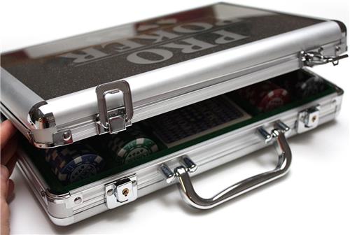 Tactic - Pro Poker Case - 200 chips - Aluminium koffer