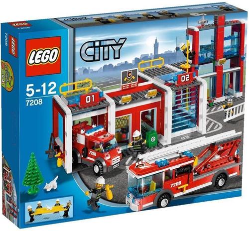 LEGO City Brandweerstation - 7208