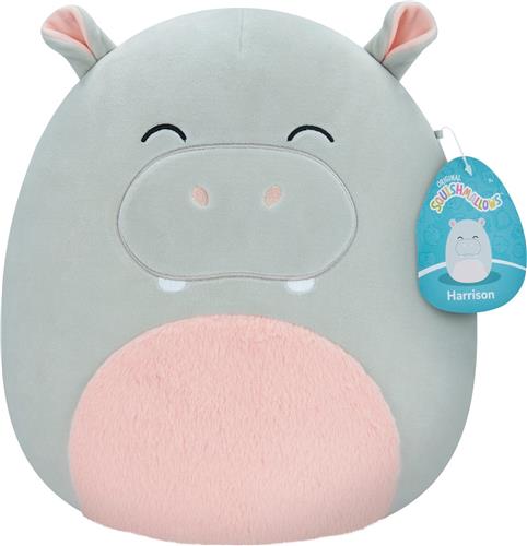 Squishmallows - Harrison the Grey Hippo 30 cm Plush