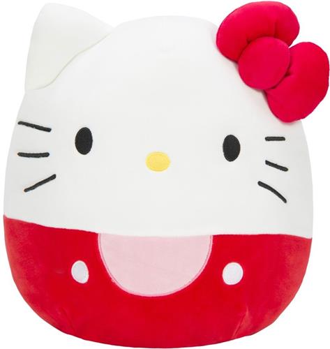 Jazwarez Hello Kitty (Red) - Squish knuffel - Knuffel 30 cm Knuffel