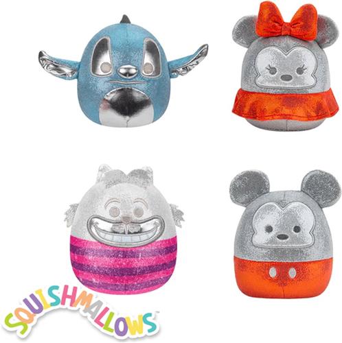 Disney 100th Anniversary 4Pack set1 - 5inch Squishmallow (Incl. Adoptiecertificaat)