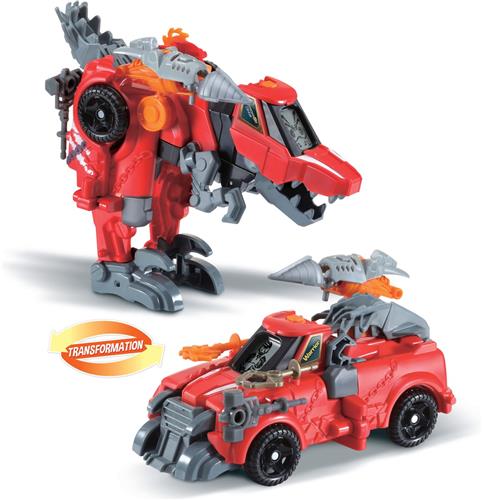 Transformers Voertuig Vtech Switch & Go Dinos - Warrior, Super Velociraptor