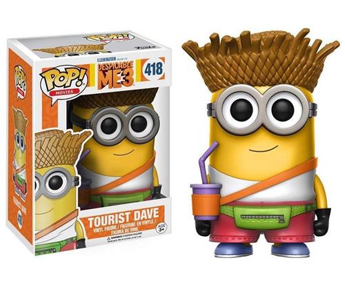 DESPLICABLE ME 3 - Bobble Head POP N° 418 - Tourist Dave