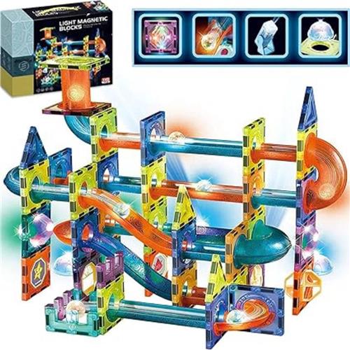 Equivera Knikkerbaan Magnetisch - Knikkerbaan Magnetisch - Knikkerbaan - Magnetisch Speelgoed - Magnetic Toys