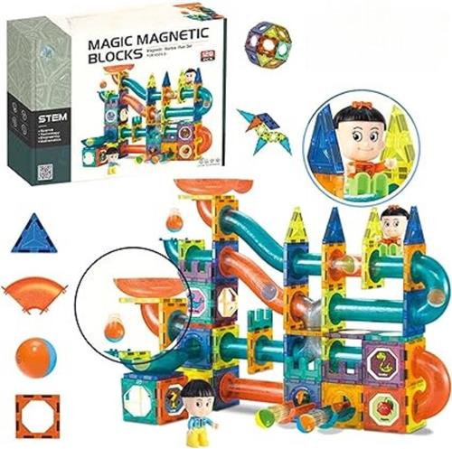 Equivera Knikkerbaan Magnetisch - Knikkerbaan Magnetisch - Knikkerbaan - Magnetisch Speelgoed - Magnetic Toys