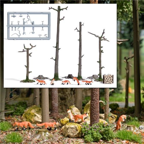 Busch - A-SET: FUCHSE (2/23) * - modelbouwsets, hobbybouwspeelgoed voor kinderen, modelverf en accessoires