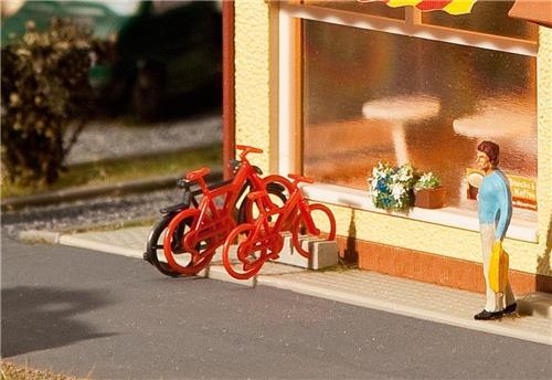 Faller - 8 Fietsen - modelbouwsets, hobbybouwspeelgoed voor kinderen, modelverf en accessoires