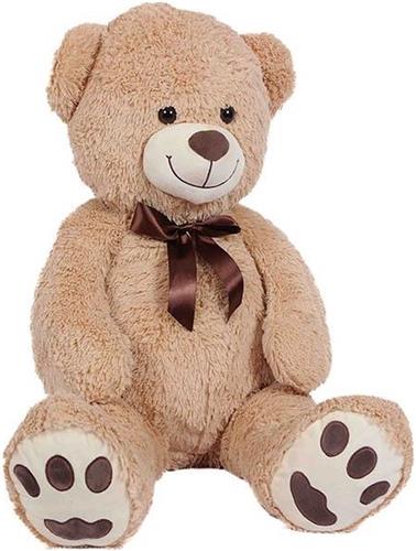 PIA Soft Toys - Beer met Strik - 100 cm (languit gemeten)