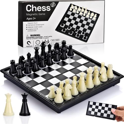 Equivera Magnetisch Schaakspel - Magnetisch Schaakspel - Schaakspel - Bordspel - Cadeau