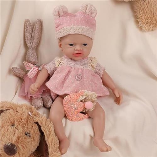 Equivera Reborn Baby Pop - Reborn - Reborn Poppen - Reborn Baby Pop Silicone - Reborn Doll - Reborn Dolls - Reborn Levensechte Pop - Reborn Doll Silicone Baby - Reborn Baby Poppen - Handgemaakt