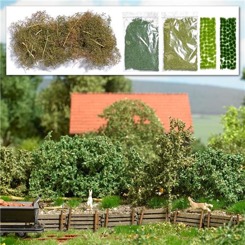 Busch - PFLANZ-SET UNTERHOLZ/WALDRAND/BOSCHUNG H0 (2/23) * - modelbouwsets, hobbybouwspeelgoed voor kinderen, modelverf en accessoires