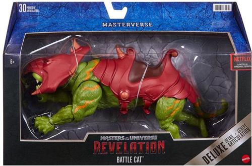 Masters of the Universe Revelation  Masterverse Action Figure Deluxe Battle Cat