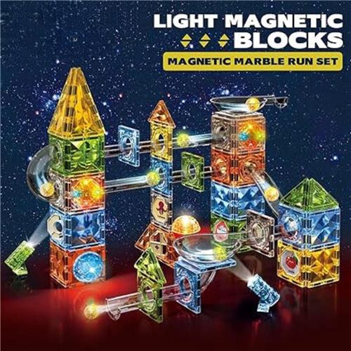 Equivera Knikkerbaan Magnetisch - Knikkerbaan Magnetisch - Knikkerbaan - Magnetisch Speelgoed - Magnetic Toys