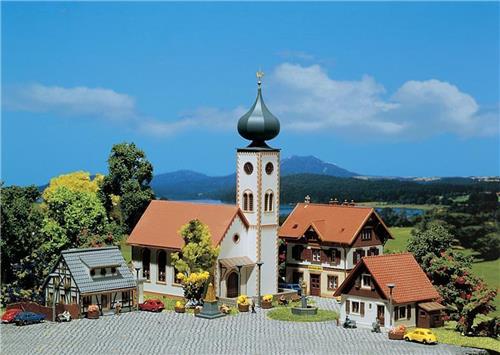 Faller - Dorpsset - modelbouwsets, hobbybouwspeelgoed voor kinderen, modelverf en accessoires