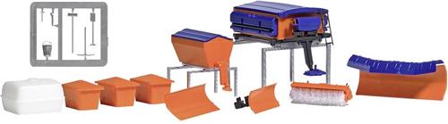 Busch - STRAßENMEISTEREI AUSGESTALTUNGS-SET H0 - modelbouwsets, hobbybouwspeelgoed voor kinderen, modelverf en accessoires