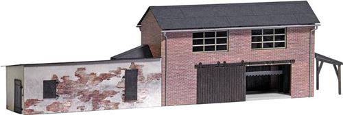 Busch - STEINSAGEGEBAUDE MIT GATTERSAGE H0 - modelbouwsets, hobbybouwspeelgoed voor kinderen, modelverf en accessoires