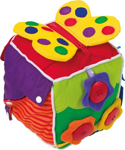 Small Foot - Baby Kubus Natuur Pluche