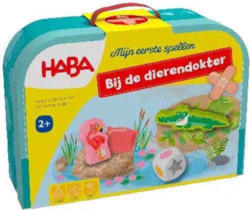 Haba !!! Spel - Mijn eerste spellen - Bij de dierendokter (Nederlands) = Duits 2011719001 - Frans 2011719002.