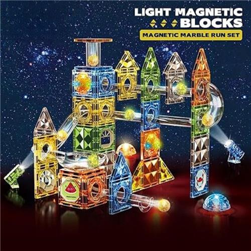 Equivera Knikkerbaan Magnetisch - Knikkerbaan Magnetisch - Knikkerbaan - Magnetisch Speelgoed - Magnetic Toys