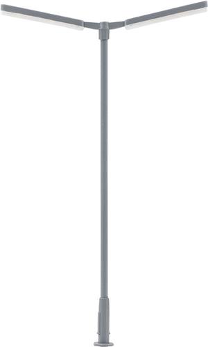 Faller - 1/87 LED-KRUISMASTLAMP 2 ARMEN KOUD WIT (7/23) * - modelbouwsets, hobbybouwspeelgoed voor kinderen, modelverf en accessoires