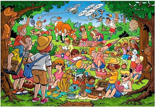 Goliath Puzzel That's Life Junior 6 Picknick 240 stukjes