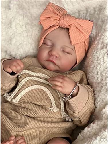 Equivera Reborn Baby Pop - Reborn - Reborn Poppen - Reborn Baby Pop Silicone - Reborn Doll - Reborn Dolls - Reborn Levensechte Pop - Reborn Doll Silicone Baby - Reborn Baby Poppen - Handgemaakt