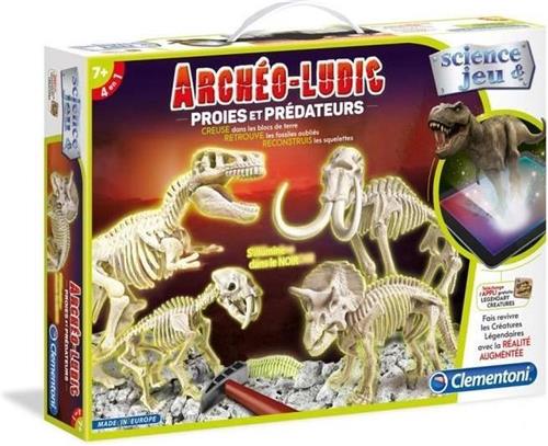 CLEMENTONI Archéo Ludic - Prooi en roofdieren - Wetenschap & spel