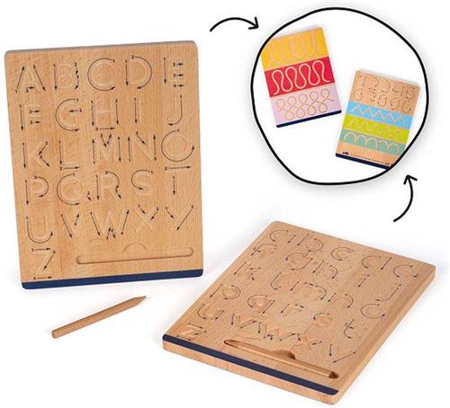 Small Foot - Houten Schrijfbordset voor Schrijftraining