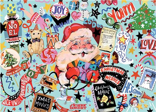 Falcon Contemporary Christmas Wishes 1000 stukjes