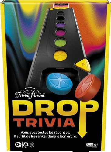 Hasbro Gaming Drop Trivia 15 min Bordspel Feest