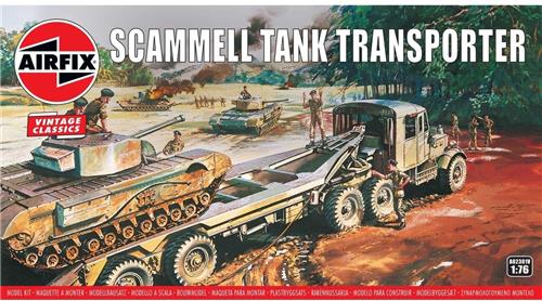 1:76 Airfix 02301V Scammel Tank Transporter Plastic Modelbouwpakket
