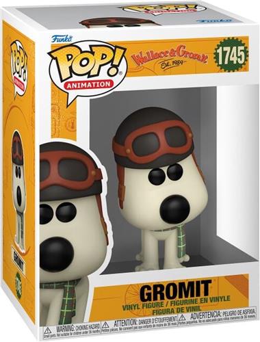 Wallace & Gromit Gromit vinylfiguur 1745 Funko Pop! meerkleurig - PVC - Fan merch, Film