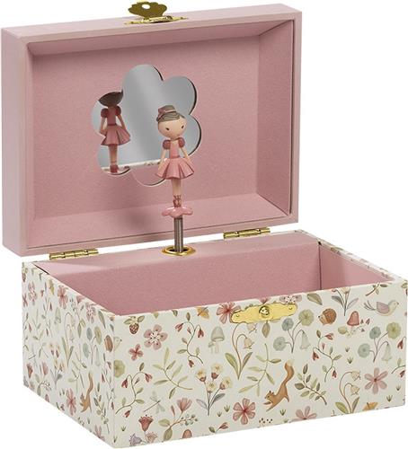 Little Dutch juwelenkistje met muziek - Rosa & Friends - met ballerina figuur - decoratief