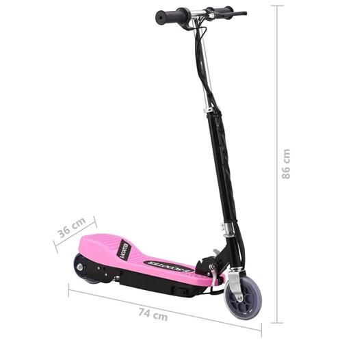 vidaXL Step elektrisch 120 W roze