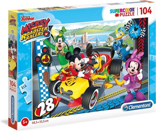 Clementoni Legpuzzel Disney Mickey Mouse Junior 104 Stukjes