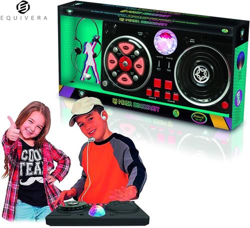 Equivera DJ Set Kinderen - DJ Set - DJ Set Mengpaneel - DJ Kinderen - Draaitafel Kinderen