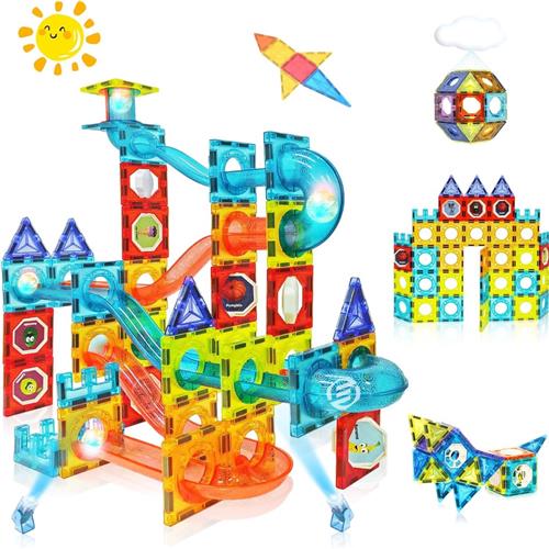 Equivera Knikkerbaan Magnetisch - Knikkerbaan Magnetisch - Knikkerbaan - Magnetisch Speelgoed - Magnetic Toys