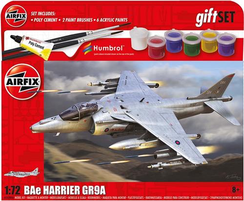 Airfix - 1:72 Hanging Gift Set Bae Harrier Gr.9aaf55300a - modelbouwsets, hobbybouwspeelgoed voor kinderen, modelverf en accessoires