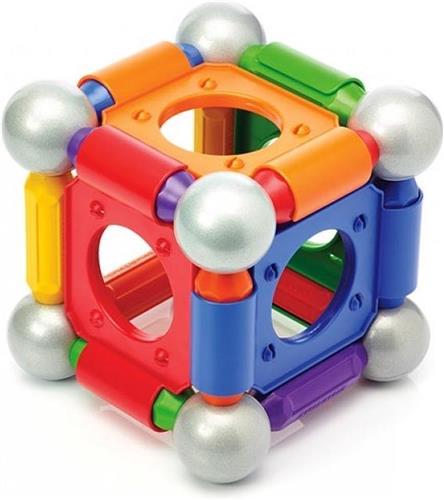 Magnetische Ontdekkingsset Beginners - Startset met Grote Onderdelen - Veilig Magnetisch Speelgoed