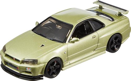 Hot Wheels PREMIUM 1:43RD Nissan Skyline GT-R (BNR34) V Spec with NISMO Parts Vehicle