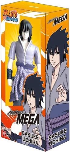 Grote Gelede Figuur - Bandai - Anime Heroes - Naruto Shippuden - Anime Heroes Mega Figure 30 cm - Sasuke Uchiha