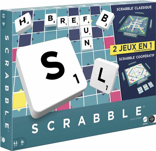Scrabble Together - Bordspel - 2 jeux en 1 - Franstlig