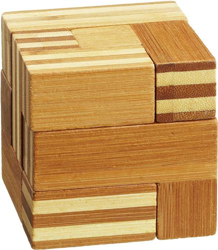 Philos Soma Kubus Puzzel, Bamboe