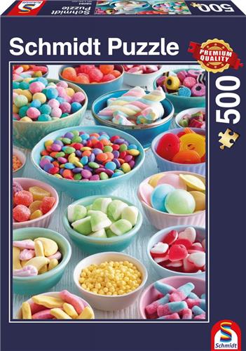 Zoete Lekkernijen, 500 stukjes Puzzel