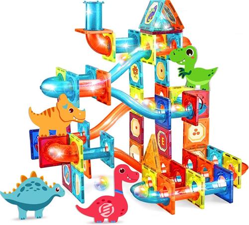 Equivera Knikkerbaan Magnetisch - Knikkerbaan Magnetisch - Knikkerbaan - Magnetisch Speelgoed - Magnetic Toys