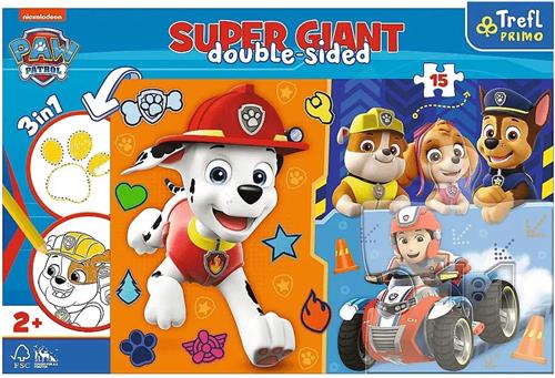Trefl XXL Teile - Paw Patrol - 15 Teile.