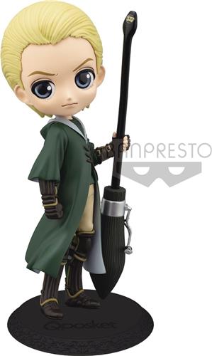 Harry Potter: Q Posket - Draco Malfoy Quidditch Mini Figure