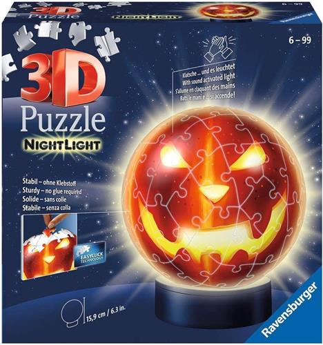 Puzzle 3D RAVENSBURGER Night Light Dynia wiecca w ciemnoci 11253 (74 elementy)