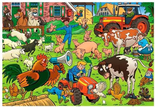 Goliath Puzzel That's Life Junior 8 Boerderij 240 stukjes